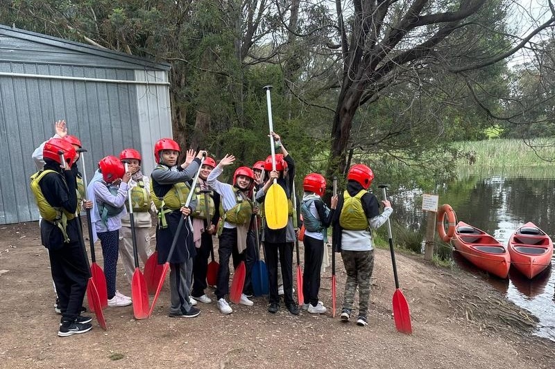 Year  5 and 6 Girls Camp Jungai